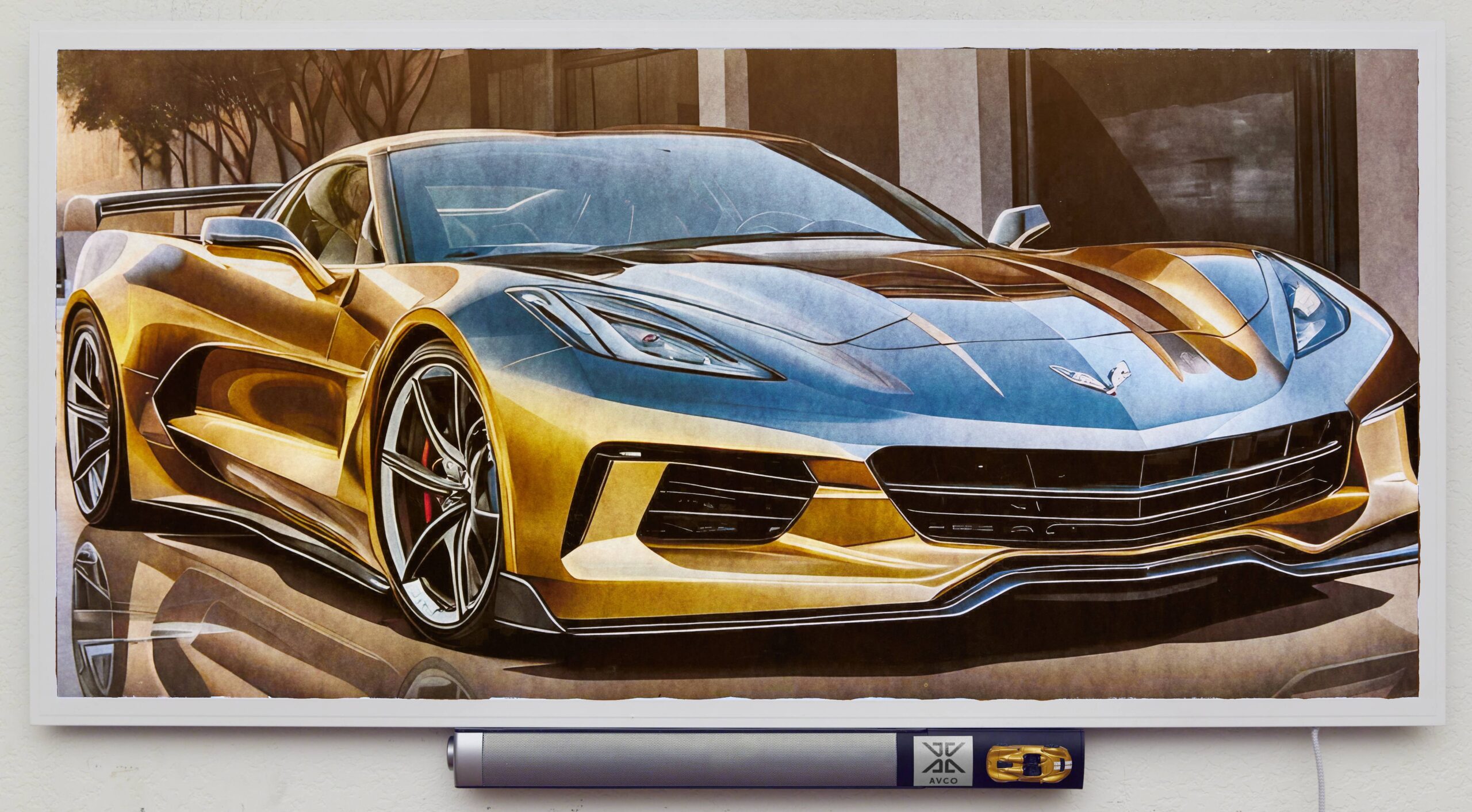 Avco, designer, auto, Ferrari, Bugatti, Lamborghini, art,